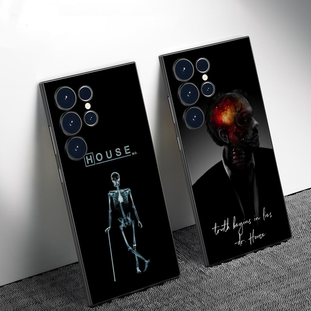 Samsung Galaxy S24 - جراب هاتف بتصميم فيلم دي-دراي إتش-هاوس