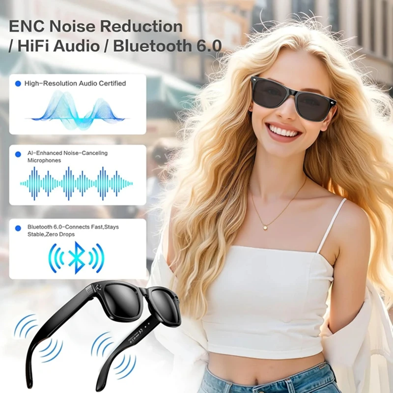 Lenovo AI Smart Glasses 4K Cam - مراجعة Smart Glasses Lens وسعره