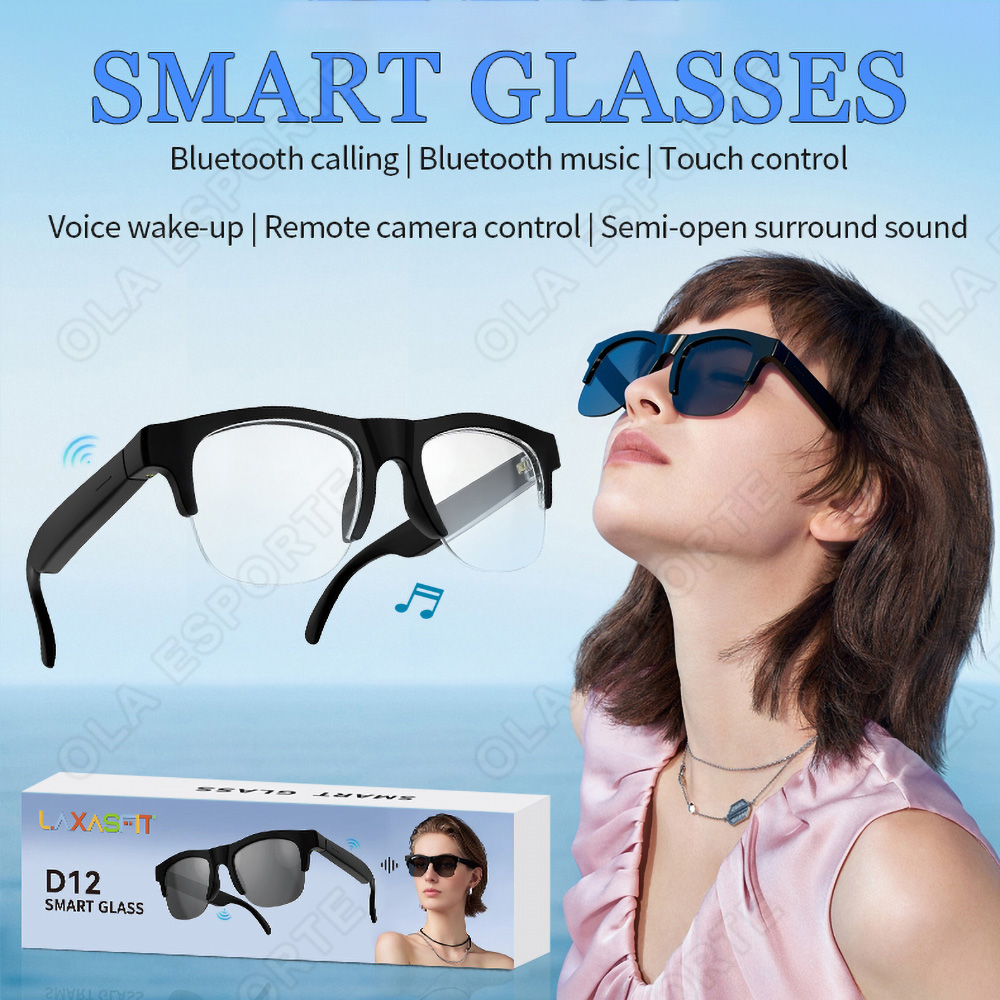 نظارات ذكية بتقنية الذكاء الاص - مراجعة Smart Glasses Lens وسعره