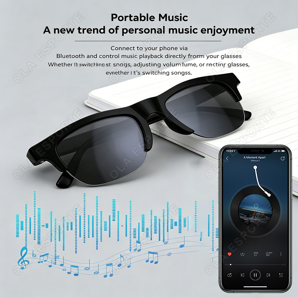 نظارات ذكية بتقنية الذكاء الاص - مراجعة Smart Glasses Lens وسعره