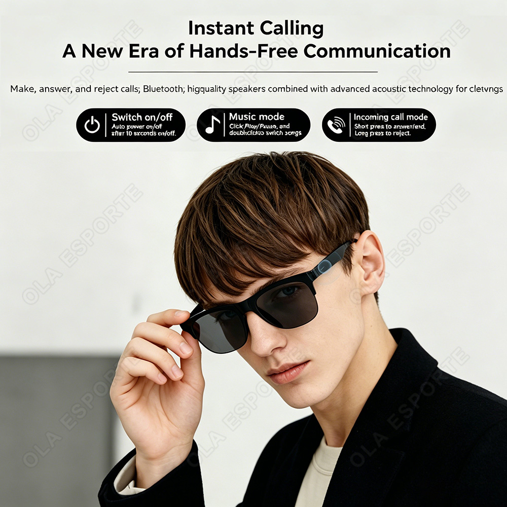 نظارات ذكية بتقنية الذكاء الاص - مراجعة Smart Glasses Lens وسعره
