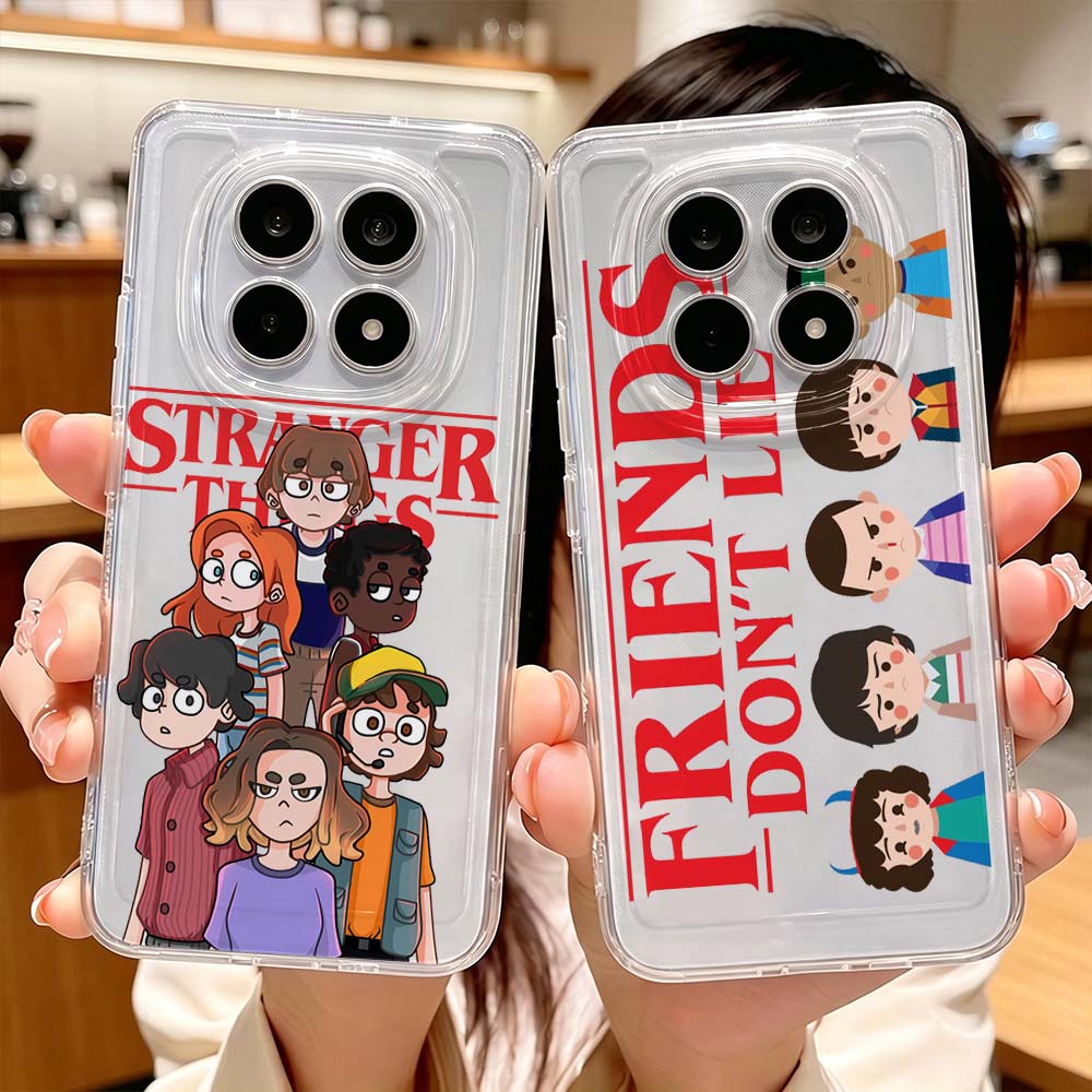 غطاء كرتوني من مسلسل Stranger  - مراجعة Xiaomi Redmi Note 14 وسعره