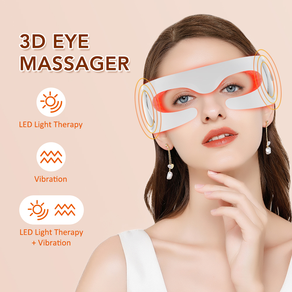 EMS الضوء الأحمر العين مدلك عي - مراجعة Light Therapy Glasses وسعره