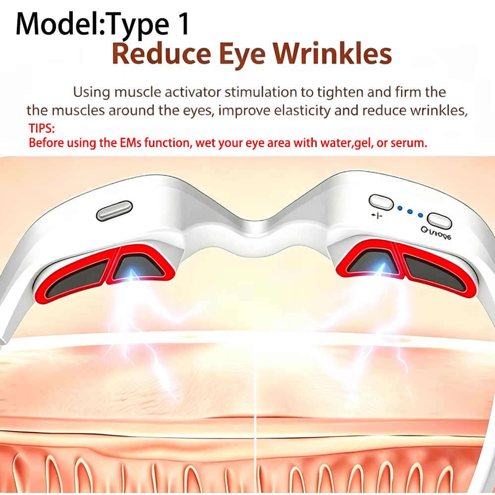 أجهزة تجميل العين بتقنية الضوء - مراجعة Light Therapy Glasses وسعره